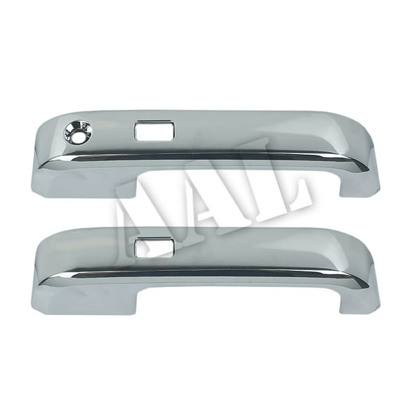 97-00 Ford F-250 2DR with both Driver Side and Passenger Side Keyholes Xtremewarez ABS Chrome Door Handle Covers and Tailgate Cover with Keyhole for 97-03 Ford F-150 2DR 